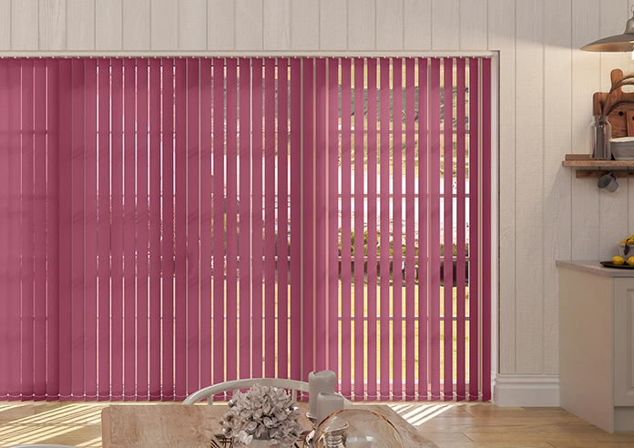 Roma, Hot Pink - Vertical Blind - Image 3